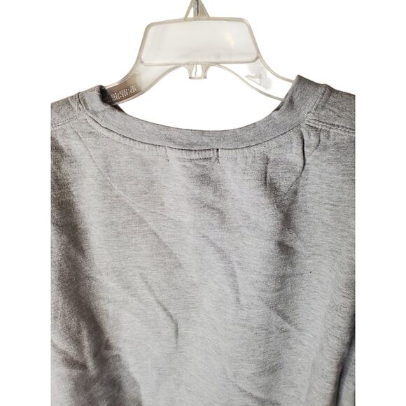 Scratch LOVER 87 Crop Gray Sweatshirt, Large - Picture 4 of 5